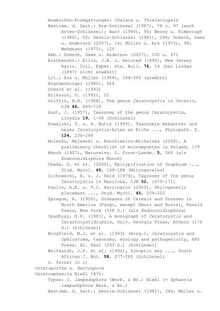 Pilzgattungen Europas - Liste 9: Notizbuchartige ... - DGfM