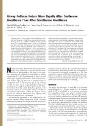 Airway Reflexes Return More Rapidly After Desflurane Anesthesia ...