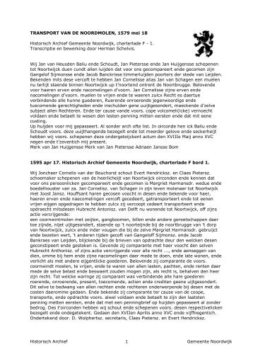 F01 Korenmolen H.A. Schelvis - Gemeente Noordwijk