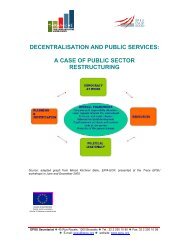 A CASE OF PUBLIC SECTOR RESTRUCTURING - EPSU