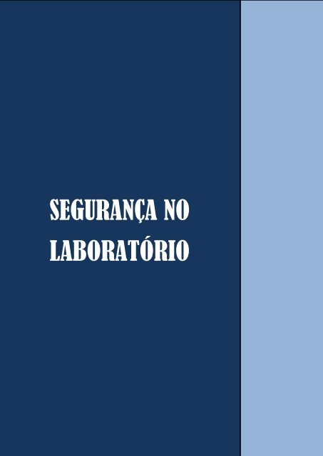SEGURANÇA NO LABORATÓRIO - Webs