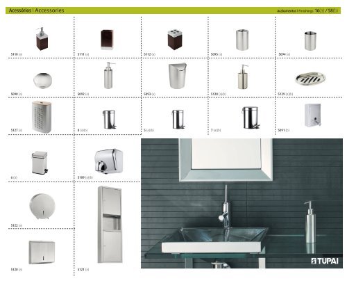 Catálogo casa de banho l WC accessories - Tupai