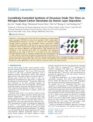 Crystallinity-Controlled Synthesis of Zirconium Oxide Thin Films on ...