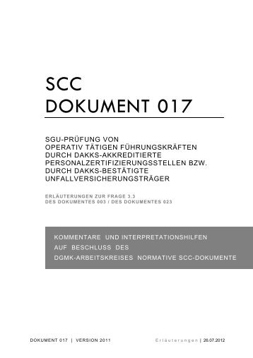 SCC DOKUMENT 017 - DGMK