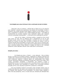 Release de imprensa - Editora Intrínseca