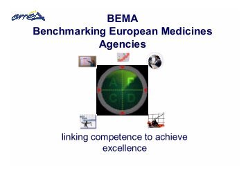 BEMA Benchmarking European Medicines Agencies - DGRA