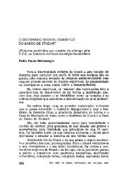 o dicionário biobibliográfico do barão de studart - Instituto do Ceará