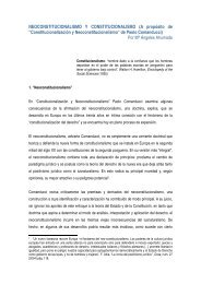 neoconstitucionalismo y constitucionalismo - Fundación Coloquio ...