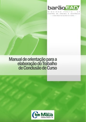 Manual para TCC-EAD. - Centro Universitário Barão de Mauá