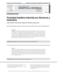 Toxicidad hepática inducida por fármacos y herbolaria