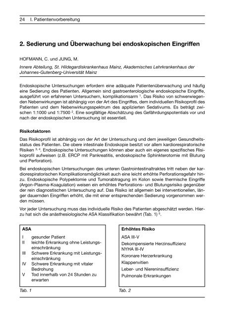 2. Sedierung und Überwachung bei endoskopischen ... - DGVS