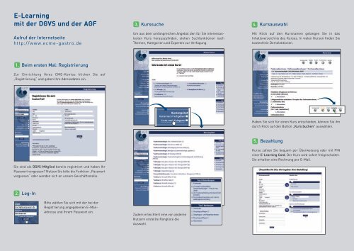 Flyer E-Learning Gastroenterologie - DGVS