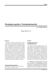 Pseudopercepción y Pseudoalucinación