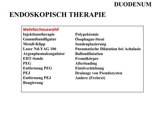 Terminologie Teil I Ösophagogastroduodenoskopie Update ... - DGVS