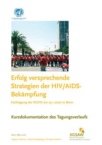 HIV/AIDS - Deutsche Gesellschaft für die Vereinten Nationen eV