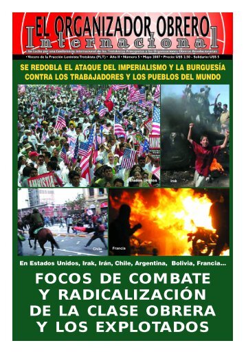 Organizador Obrero Internacional Nº 5 Mayo 2007 (PDF)