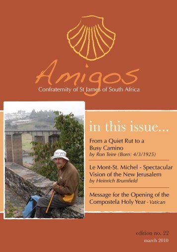 Amigos Edition 22 - Confraternity of St. James South Africa