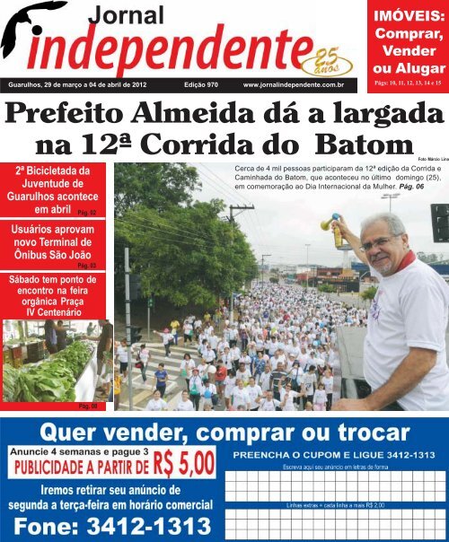 Click aqui para ler o Jornal 970 em - jornalindependente