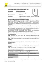 Immobilienbewertung 2. Teilklausur: Gutachtenplausibilisieru