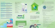 Folheto de Produtos Amway Home