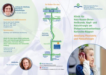 Klinik für Hals-Nasen-Ohren - Diakonissenkrankenhaus Karlsruhe ...