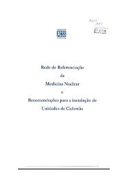 Rede de Referenciação Hospitalar de Medicina Nuclear, ACSS, 2011