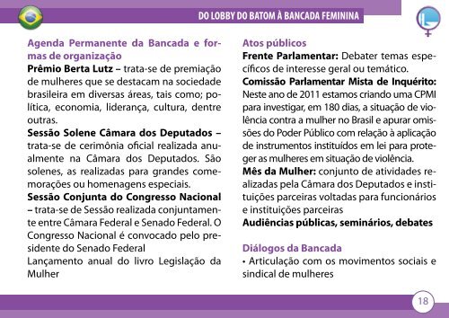 DO LOBBY DO BATOM À BANCADA FEMININA 1 - Janete Pietá