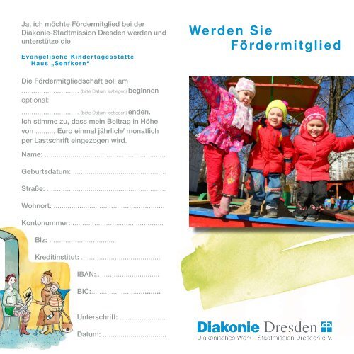 Werden Sie Fördermitglied - Diakonie Dresden