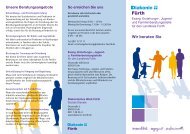 Flyer der Erziehungs- und Familienberatungsstelle