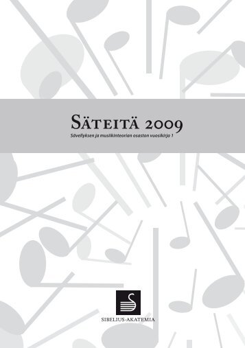 Säteitä 2009 - Sibelius-Akatemia