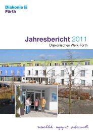 Jahresbericht 2011 - Diakonie Fürth