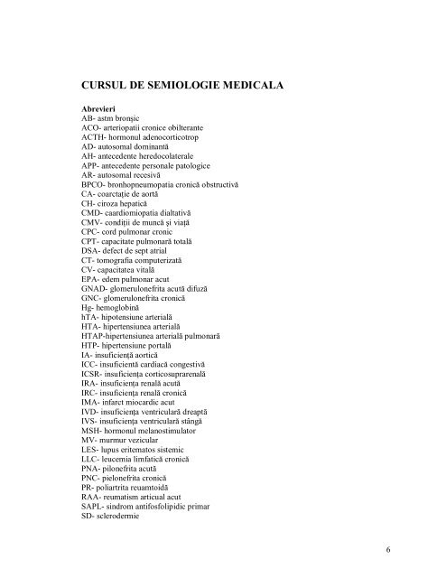 Semiologie medicala-Medicala II_GhidStudiu - UMF