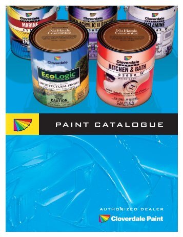 Table of contents - Cloverdale Paint