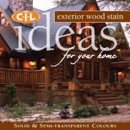 Exterior Wood Stain - CIL