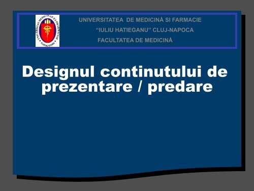 Lucrare practică 1 - Proiect de prezentare de cazuri