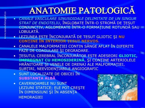 Actualitati in managementul cavernoamelor cerebrale