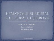 HEMATOMUL SUBDURAL ACUT, SUBACUT, CRONIC