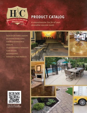 View Our Product Catalog - H&C Concrete