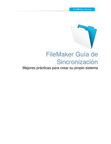 FileMaker Guía de Sincronización