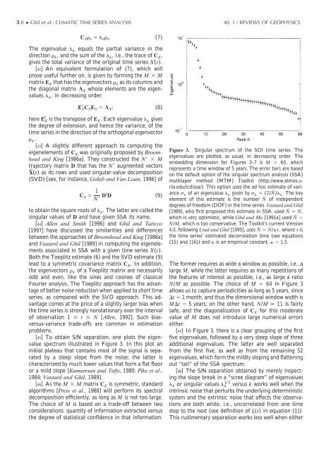 advanced spectral methods for climatic time series - Atmospheric ...