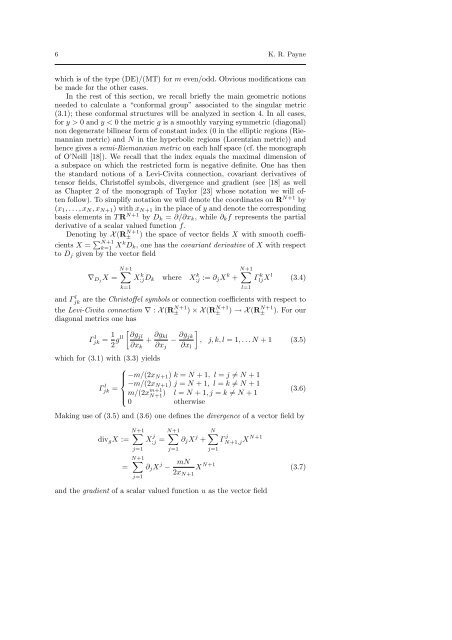 Singular metrics and associated conformal groups underlying ...