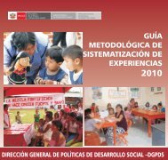 2.DGPDS – Guía Metodológica de Sistematización de Experienc