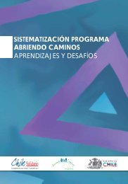 Sistematización Programa Abriendo Caminos - Chile Solidario