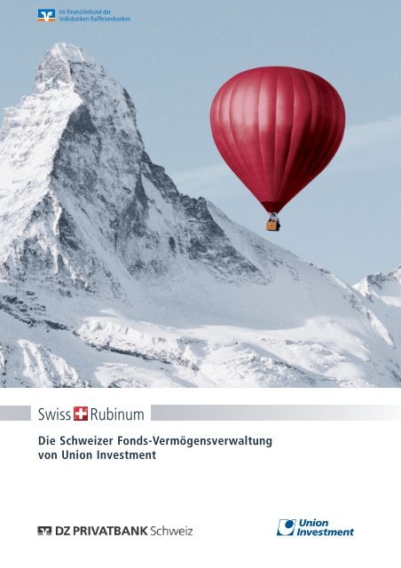 Swiss Rubinum - Vereinigte Volksbank AG