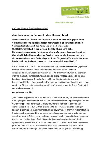 Unternehmensportrait (PDF) - diemietwaesche.de