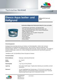 Diesco Aqua Isolier- und Haftgrund - Diessner