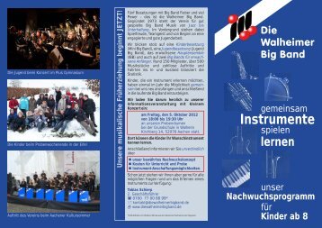 Info Broschüre 2012.cdr -  Die Walheimer Big Band