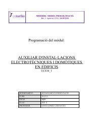 ele11 - auxiliar d'instal·lacions electrotècniques i de - CIFP JOAN TAIX