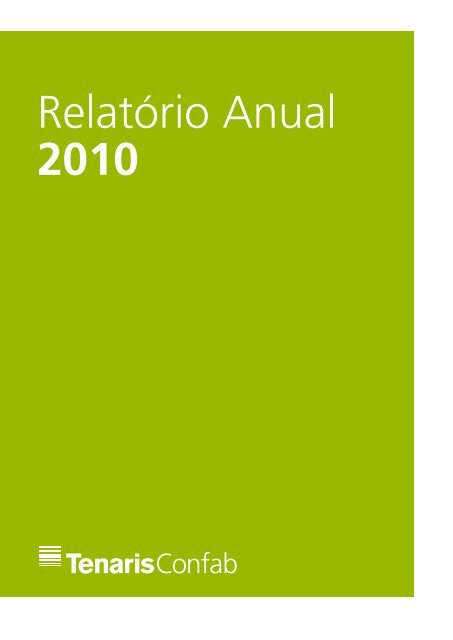 Relatório Anual 2010 - Tenaris