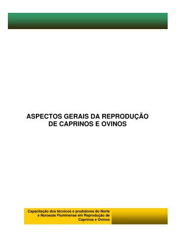 aspectos gerais da reprodução de caprinos e ovinos - Capritec